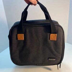 LUXJA Travel Organizer Photo Printer Case Padded‎ Zippered Handle Black